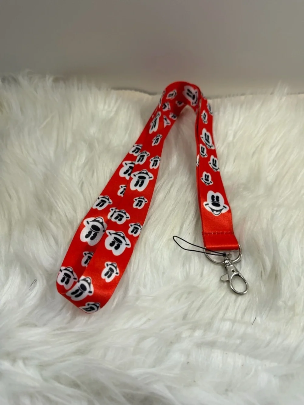💙3/$20💙 Red Mickey Face Lanyard